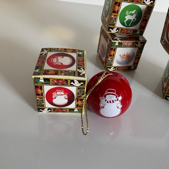 Scentimentals Christmas Ornaments for Artificial Trees Scented Set Of 7 - Picture 2 of 7